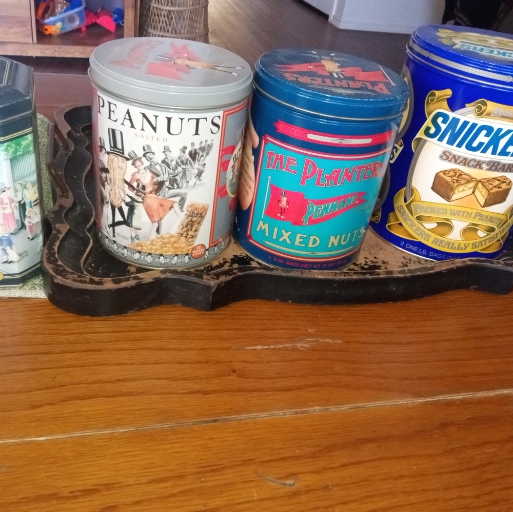 Vintage cans